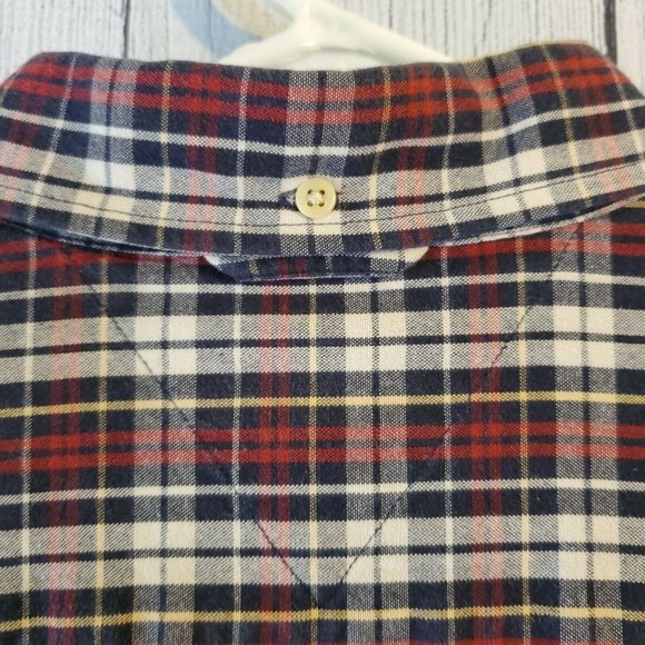 Vtg Tommy Hilfiger Long Sleeve Plaid Button Down Dress Shirt Sz XL EUC CLEAN! - Picture 6 of 6